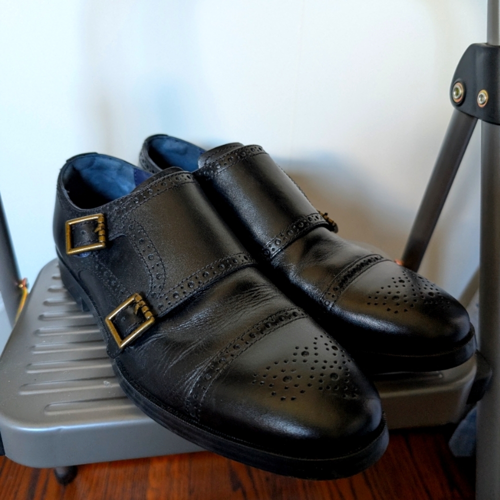 Cole Haan Monk Strap Dress Shoes